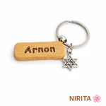 מחזיק מפתחות מלבני  לבחירה