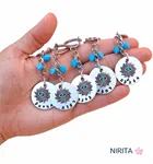 מחזיק מפתחות עין טורקיז