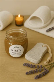 פילינג לכפות הרגליים + אבן שפשוף מתנה!